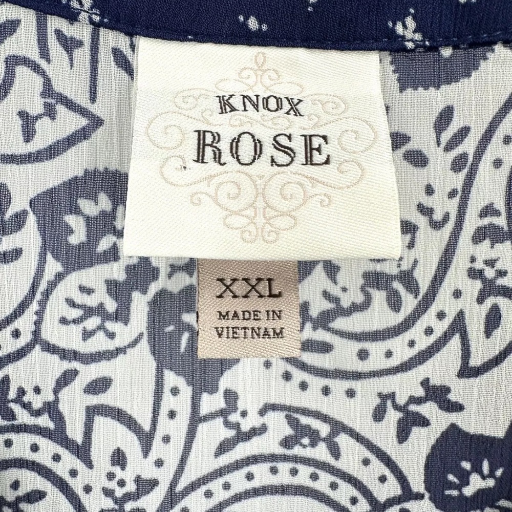 Navy Paisley sundress - Picture 8 of 9